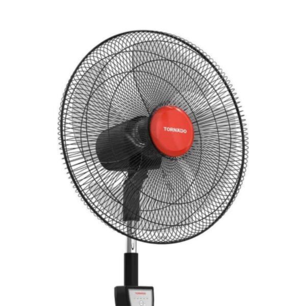 ⁦مروحة استاند تورنيدو 18 بوصة 4 ريشة ريموت أسود EFS-95SR⁩ - الصورة ⁦2⁩