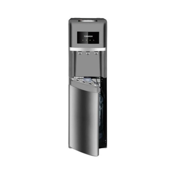 ⁦مبرد مياه تورنيدو 3 حنفية قارورة داخلية سيلفر WDM-H40ADE-S⁩ - الصورة ⁦2⁩