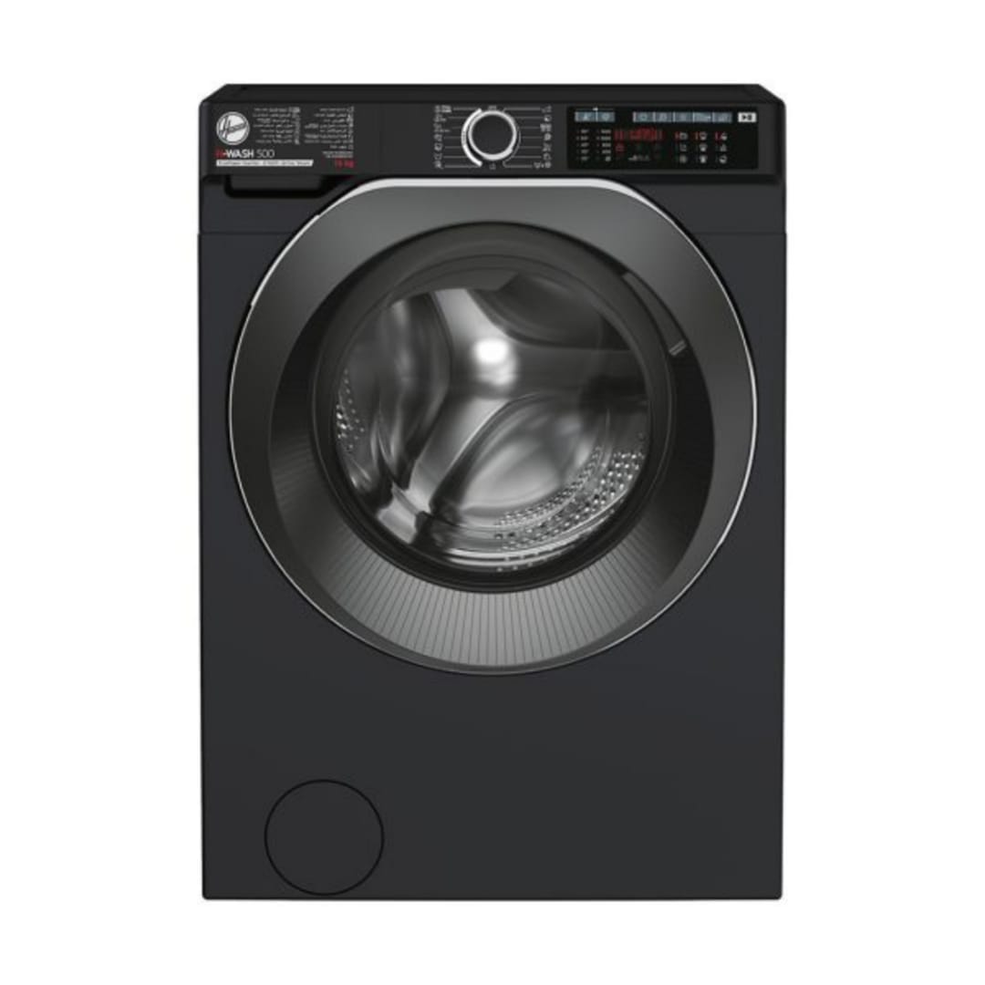 غسالة ملابس هوفر فول أوتوماتيك 14 كجم انفرتر أسود HW414AMBCB-EGY