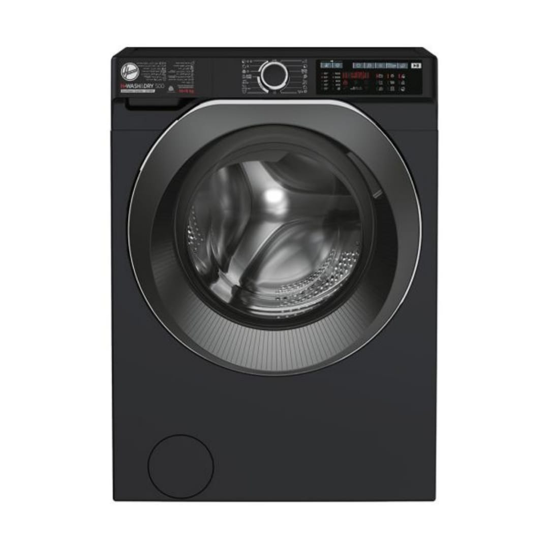 غسالة ملابس هوفر 14 كجم مجفف 9 كيلو انفرتر أسود HDP4149AMBCB-EGY