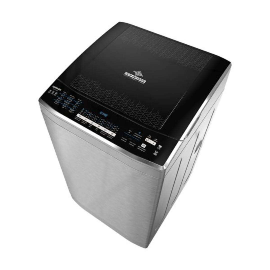 غسالة ملابس تورنيدو 13 كجم DDM انفرتر بطلمبة استانلس TWE-TLD13RSS