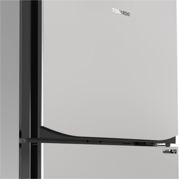 ⁦ثلاجة تورنيدو نوفروست 450 لتر سيلفر RF-580T-SL⁩ - الصورة ⁦4⁩