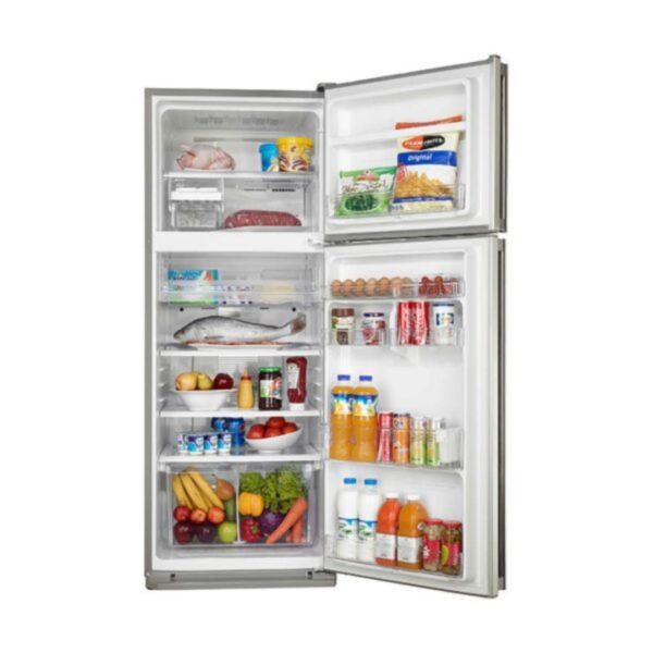 ⁦ثلاجة شارب نوفروست 396 لتر استانلس SJ-48C(ST)⁩ - الصورة ⁦2⁩