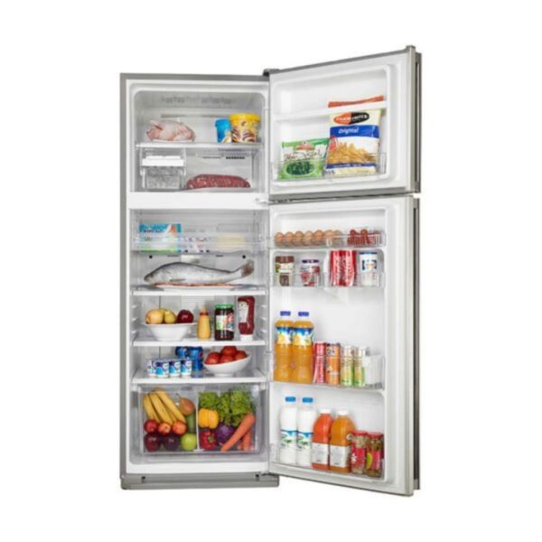 ⁦ثلاجة شارب نوفروست 450 لتر استانلس SJ-58C(ST)⁩ - الصورة ⁦2⁩