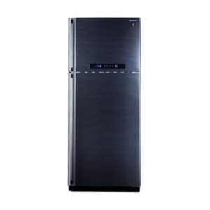 ثلاجة شارب ديجيتال نوفروست 450 لتر أسود SJ-PC58A(BK)