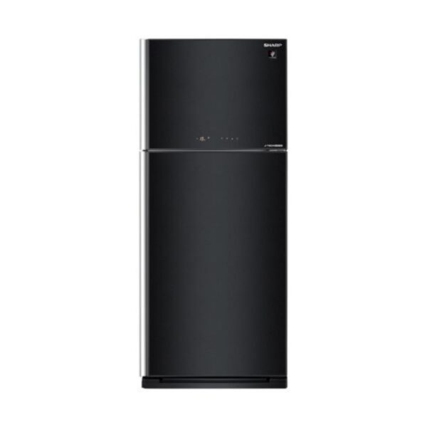 ثلاجة شارب انفرتر نوفروست 450 لتر أسود SJ-GV58G-BK