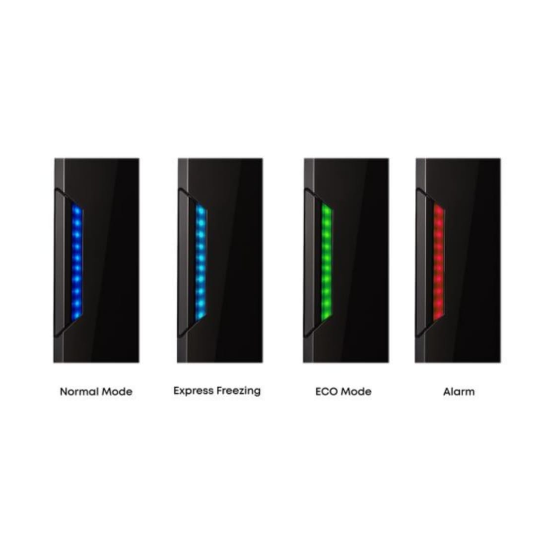 ديب فريزر شارب انفرتر ديجيتال نوفروست 6 درج 250 لتر أسود FJ-EC23(BK) - الصورة 5