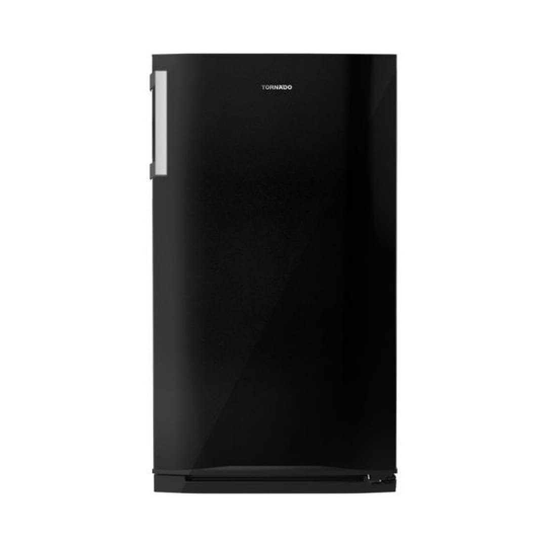 ديب فريزر تورنيدو نوفروست 5 درج 185 لتر أسود RH-H18T-BK