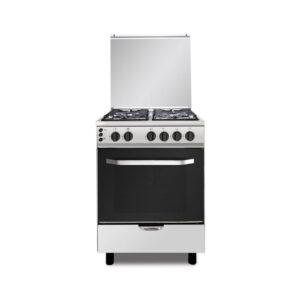 بوتاجاز فريش روك 60 × 60 - 4 شعلة فضي