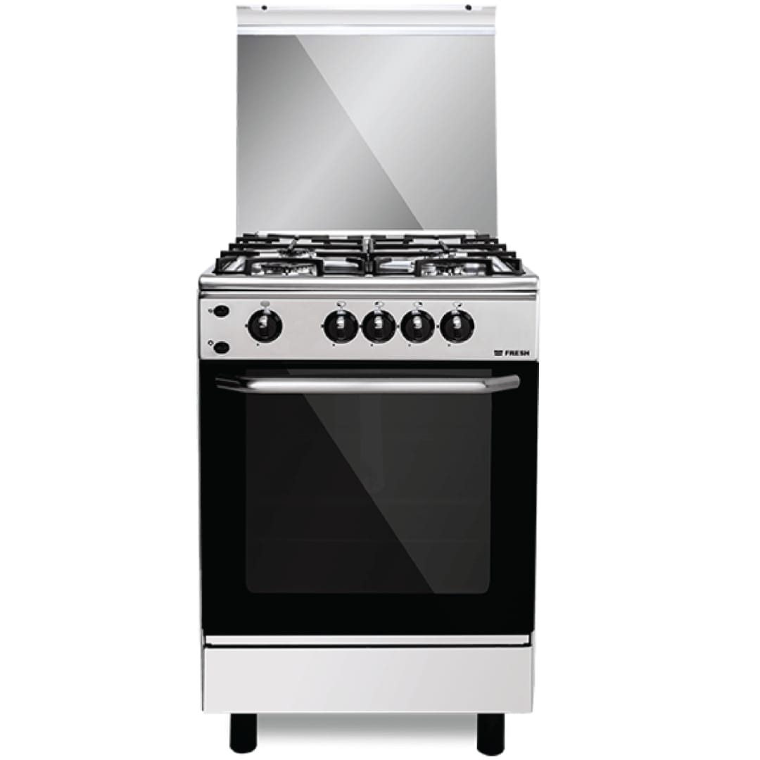 بوتاجاز فريش فاير فورنو 55 × 55 - 4 شعلة أستانلس ستيل