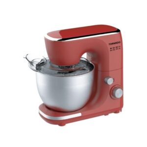 عجان تورنيدو 800 وات وعاء استانلس ستيل 5 لتر أحمر SM5L-800RT