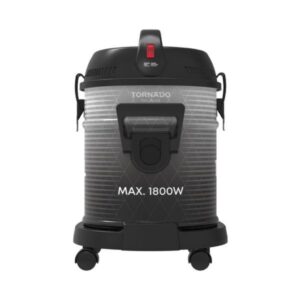 مكنسة برميلية تورنيدو 1800 وات أسود TVC-1800B